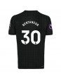 Billige Tottenham Hotspur Rodrigo Bentancur #30 Bortedrakt 2025-26 Kortermet